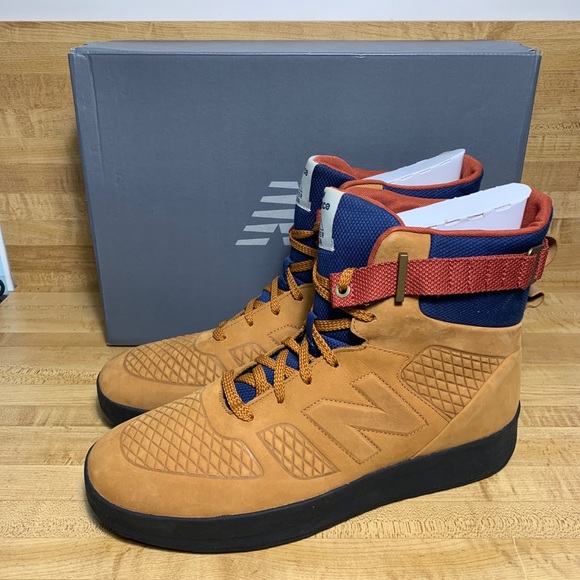 New Balance Rainer Moda boots Tan Brown Size 12 - Picture 2 of 8